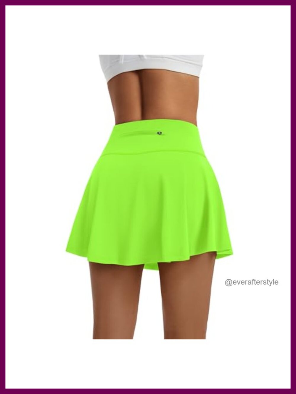 Women's High Waist Pleated Tennis Skort with 4 Pockets Athletic Golf Skirt